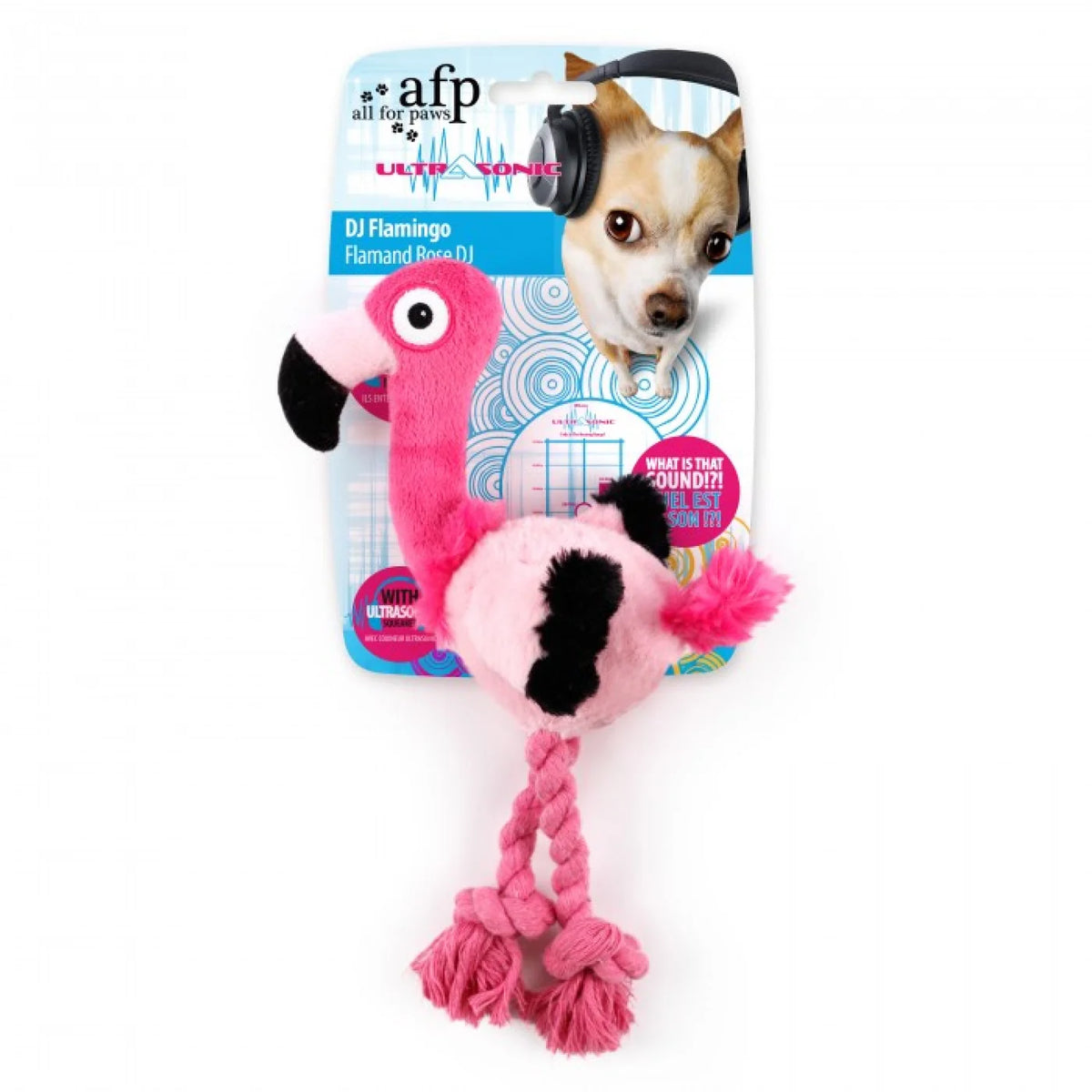 Ultrasonic Dj Flamingo Small Toy