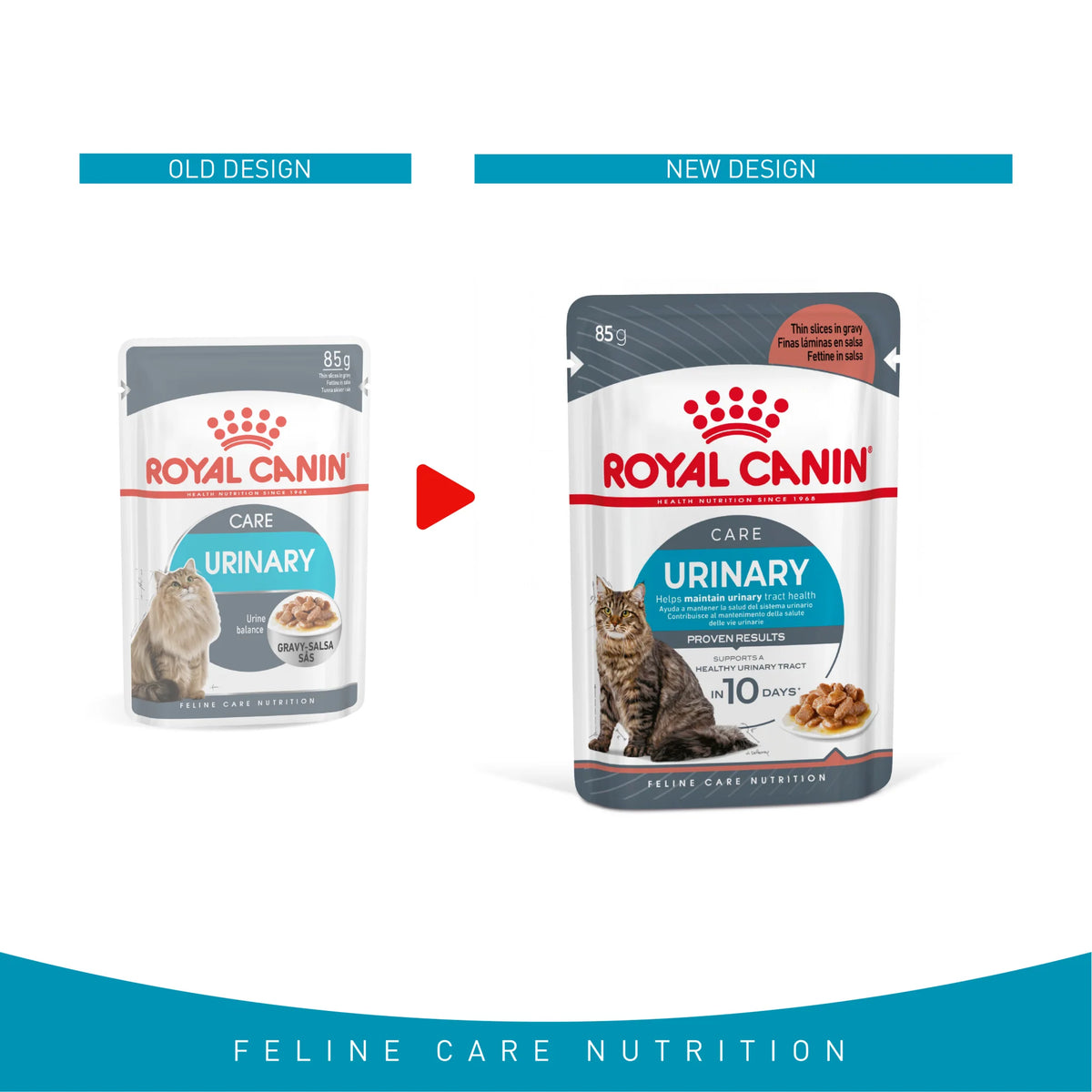 Royal Canin Cat Wet Food Urinary Nutricion Pouch 85 gr