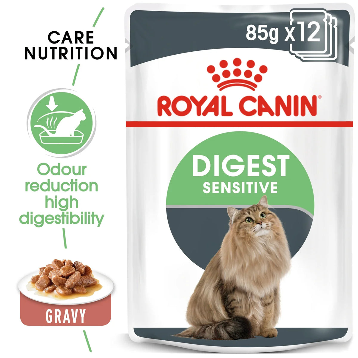 Royal Canin Wet Cat Food Digest Sensitive Gravy 85 g