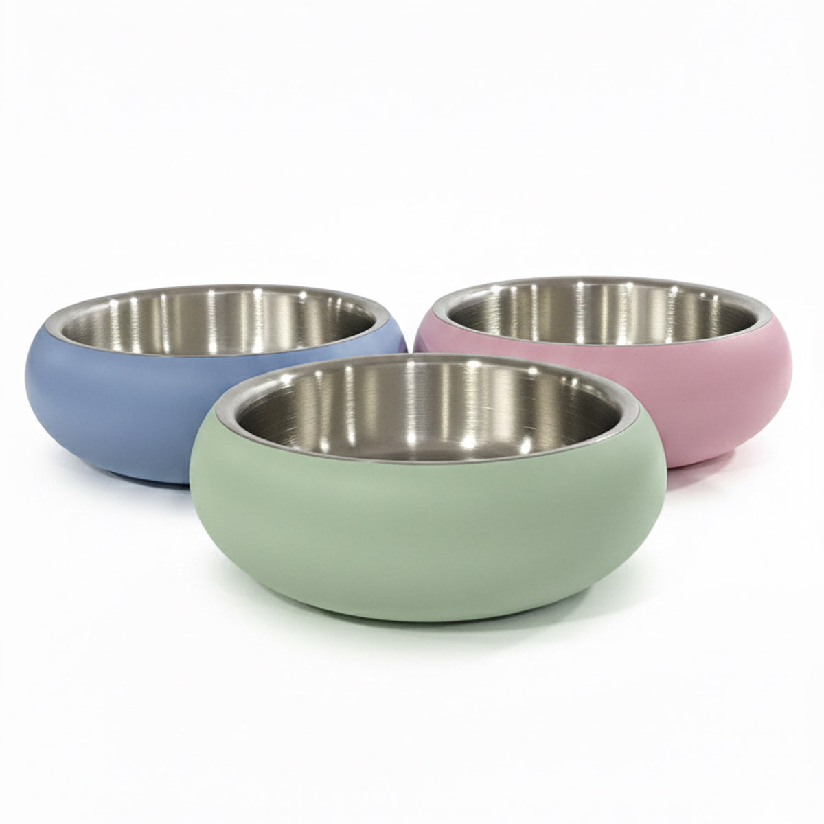 Double Wall Bowl Belly with Non-Slip Base - 1240ml