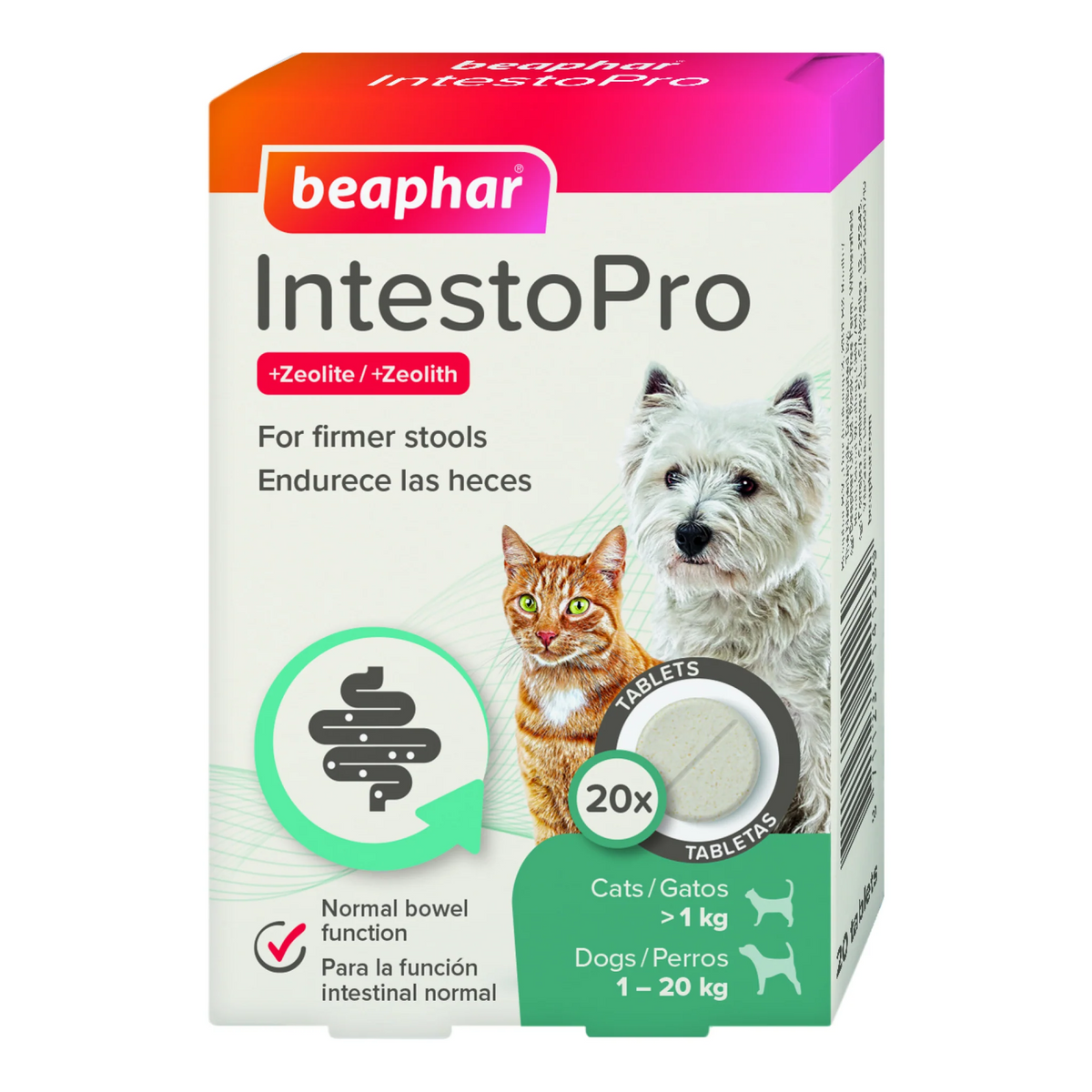 Anti Diarrhea Tablet Small Dog & Cat IntestoPro
