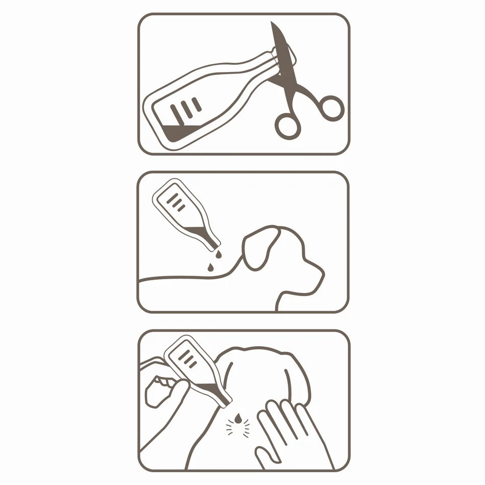 Kills Fleas and Ticks 1 Pipettes Fiprotec for Large Dog