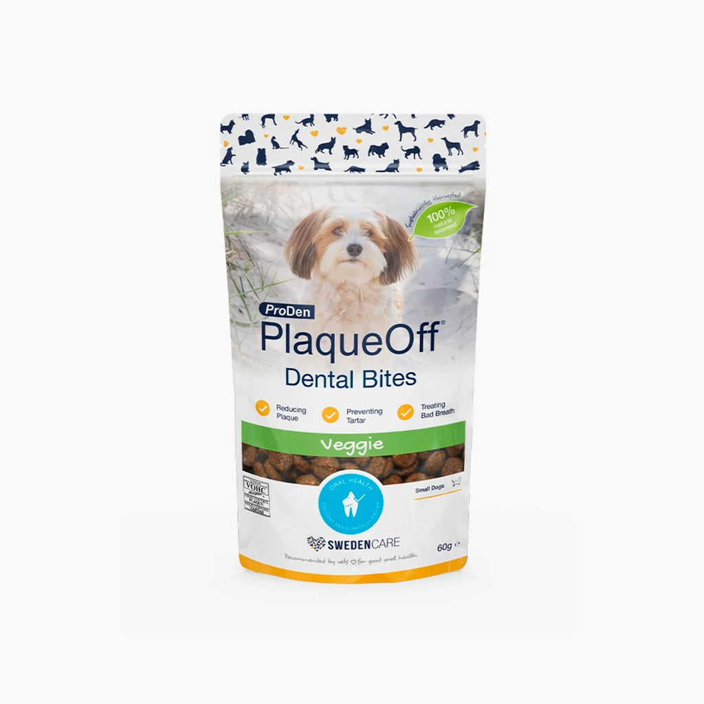 Dental Bites ProDen PlaqueOff Veggie Flavour for Small Dogs 60 g