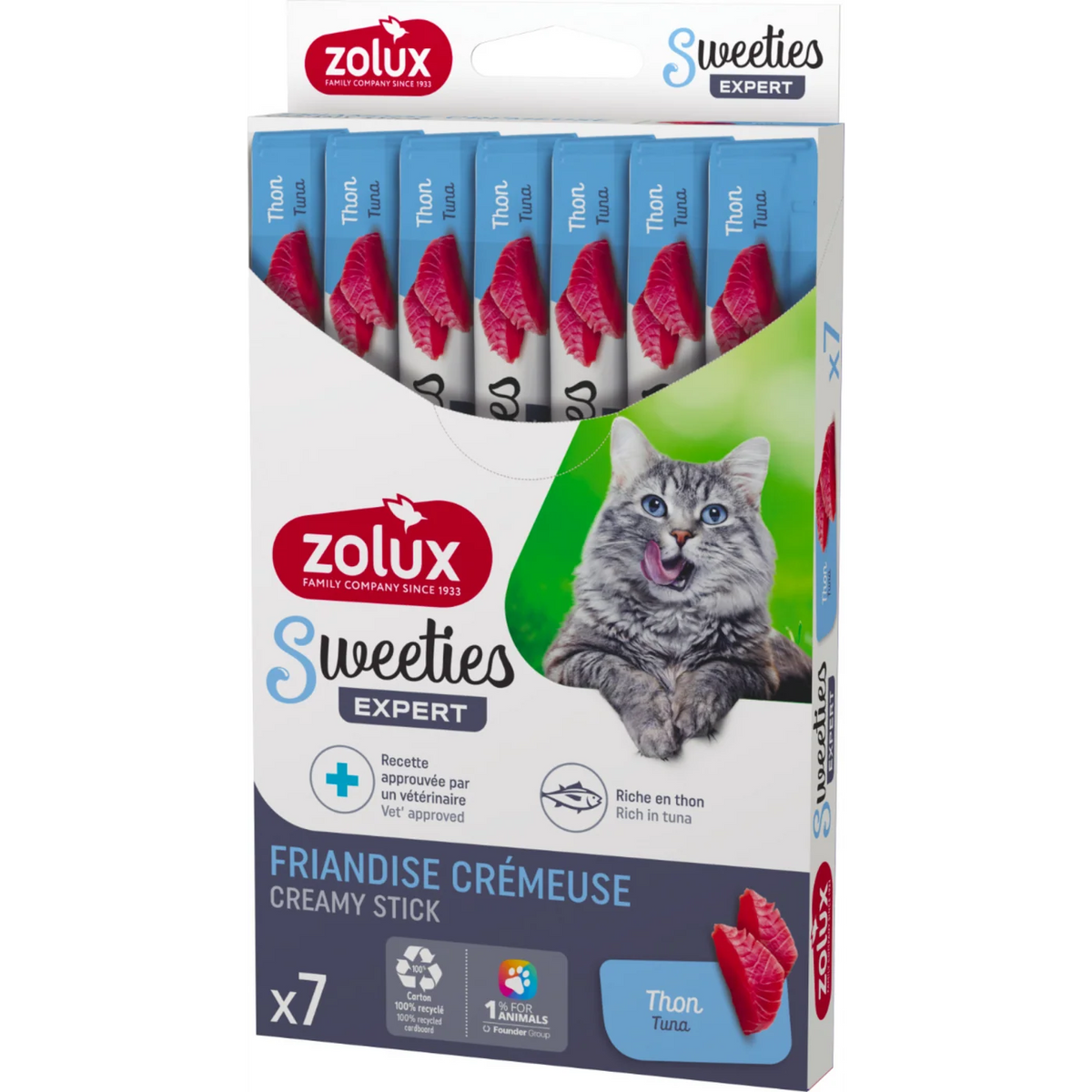 Sweeties Creamy Stick for Cats, Tuna 1 x 14gr