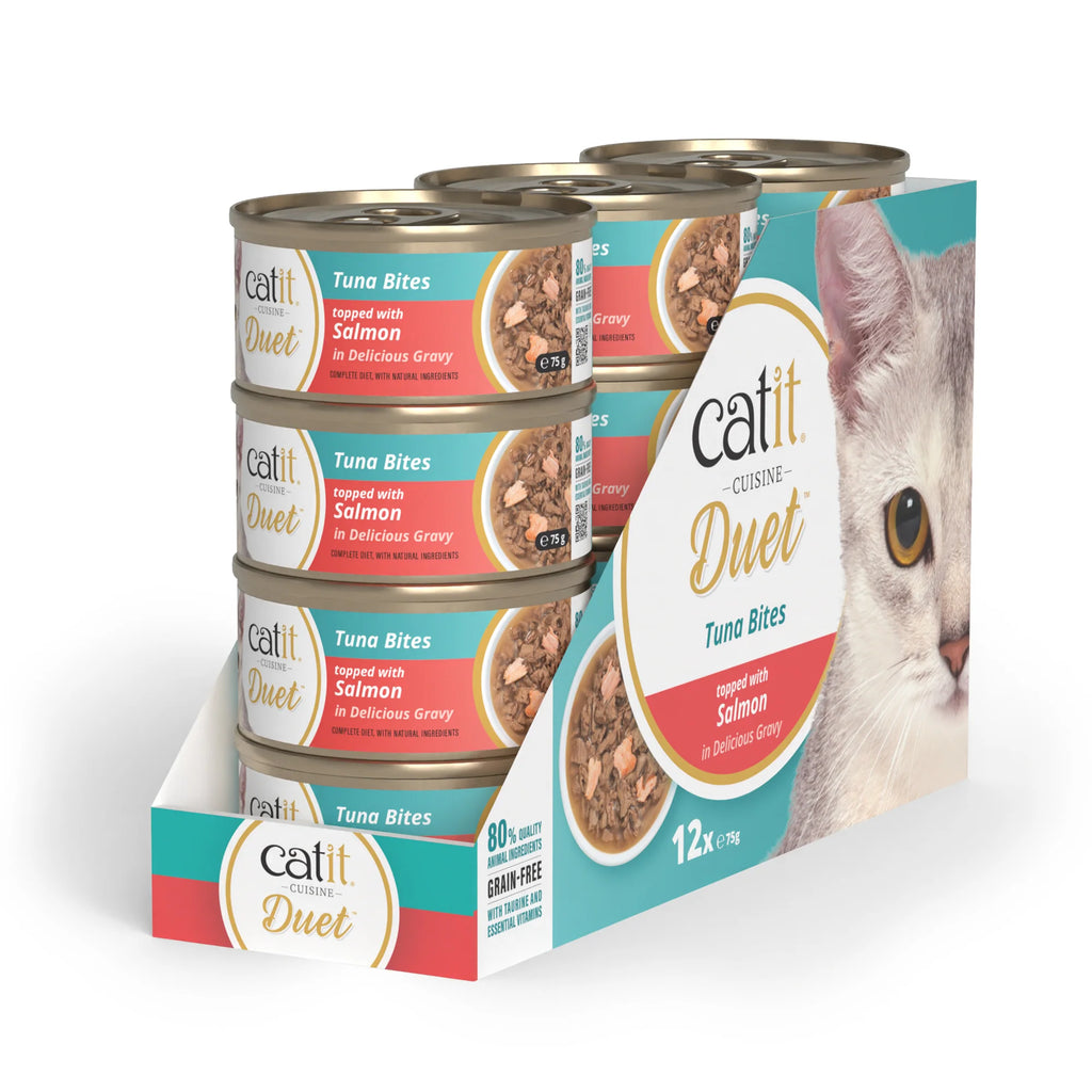 Catit Cuisine Duet, Tuna with Salmon, 75gr