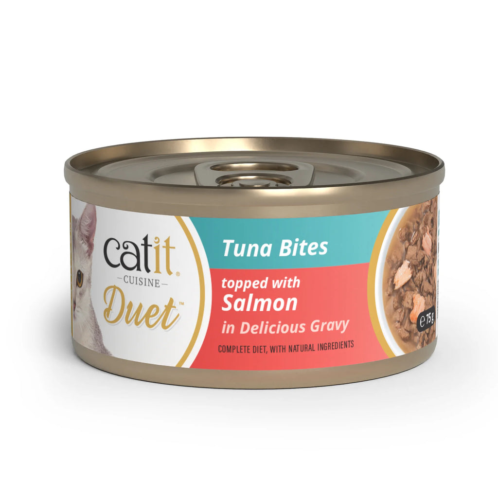 Catit Cuisine Duet, Tuna with Salmon, 75gr