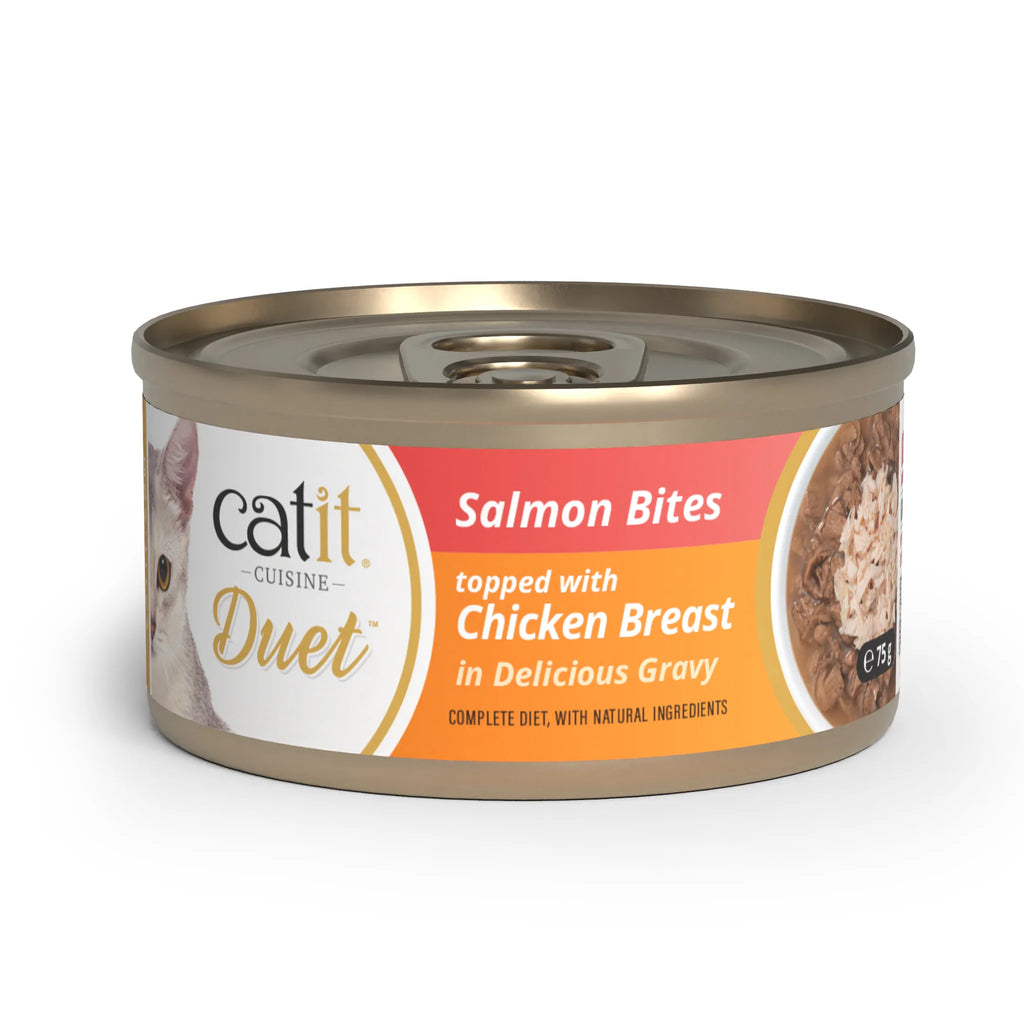 Catit Cuisine Duet, Salmon with Chicken 75gr
