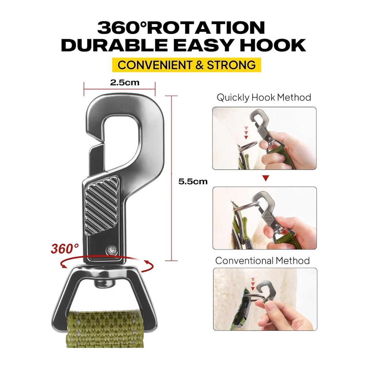 Fida Heavy Duty Dog Leash