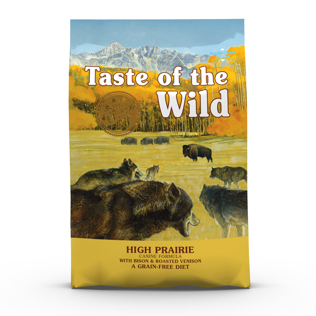 Taste Of The Wild Dry Dog Food High Prairie Canine Recipe
