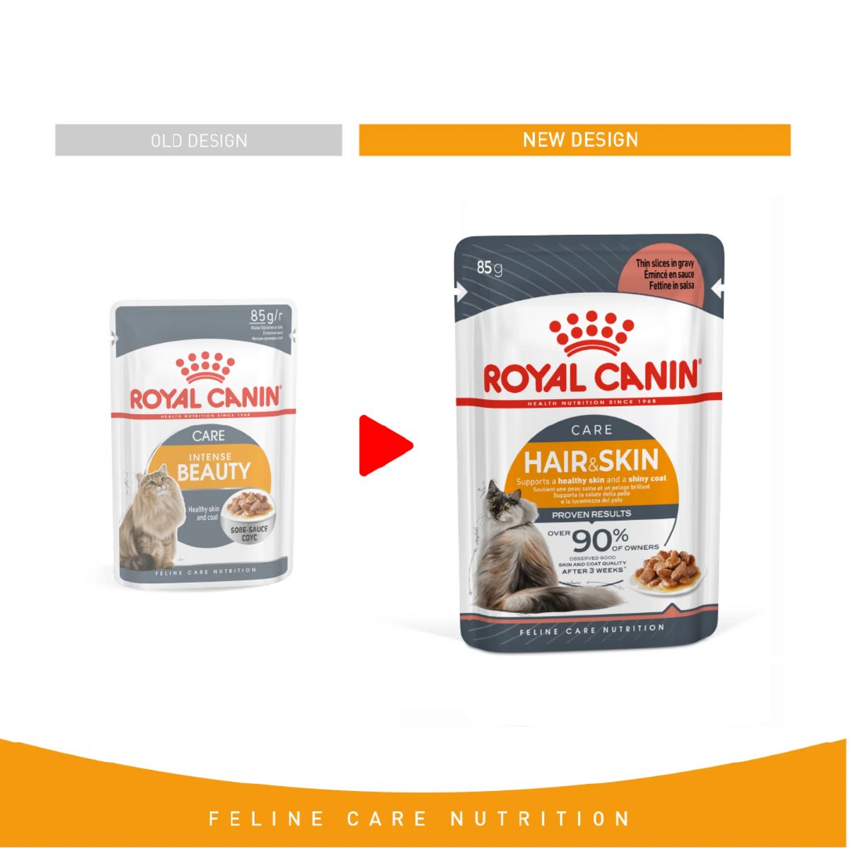 Royal Canin Cat Wet food Hair & Skin Gravy Wet food