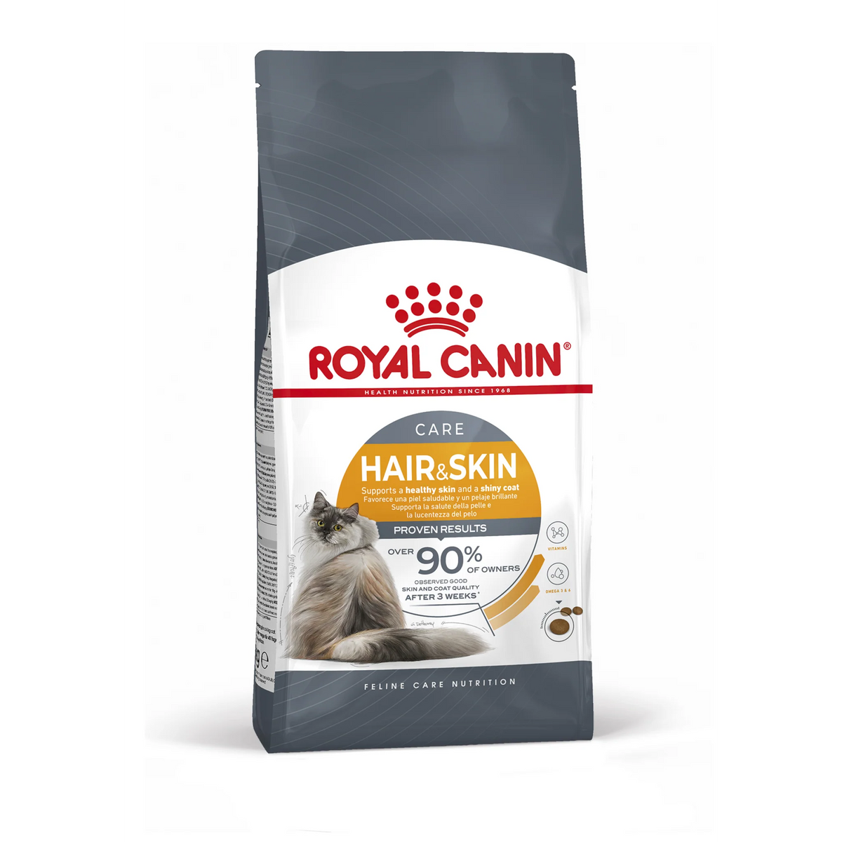 Royal Canin Dry Food Cat Nutrition Hair & Skin 2 kg
