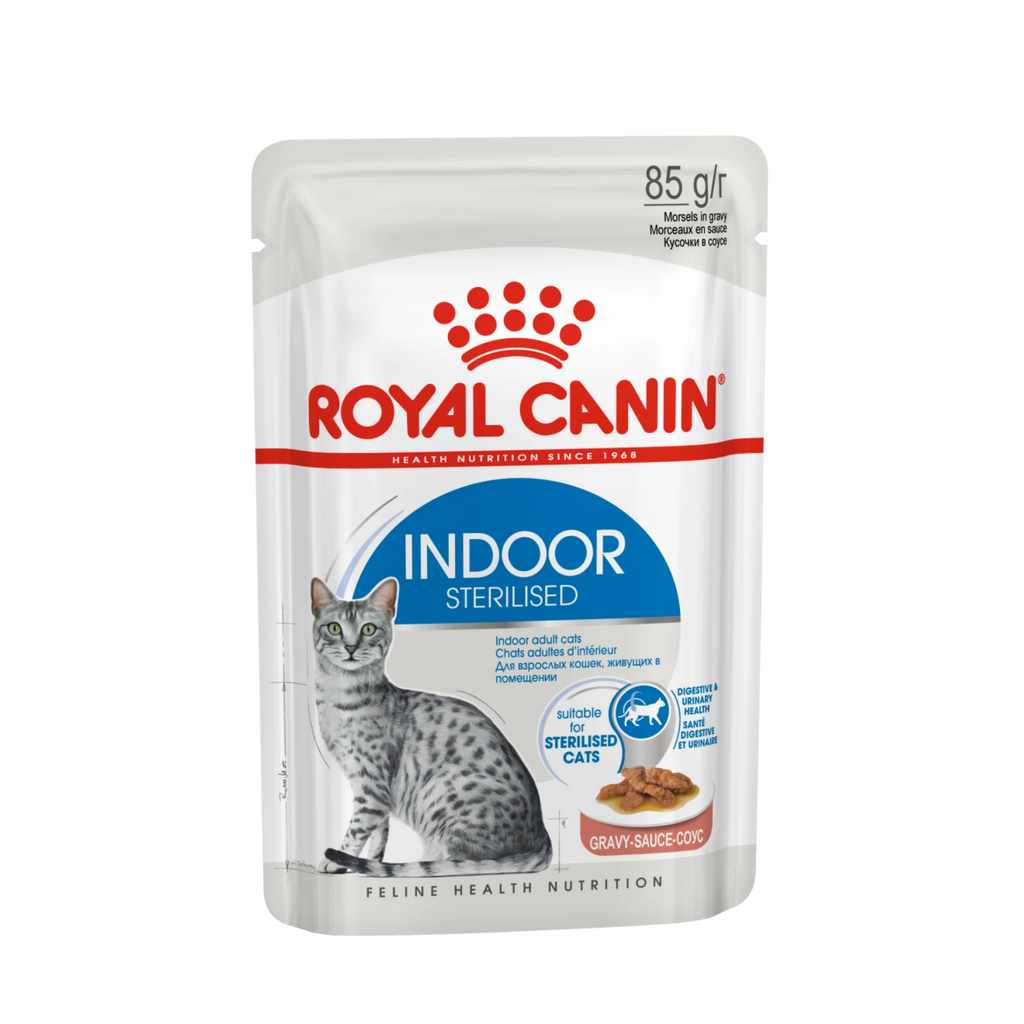 Royal Canin Wet Food Cat Indoor Gravy 85gr