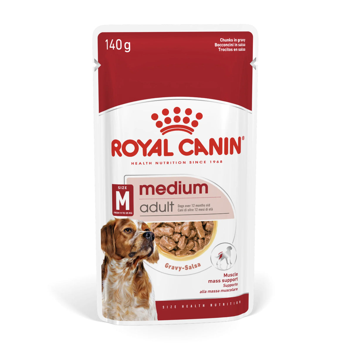 Royal Canin Dog Medium Adult Wet Food Gravy 85gr