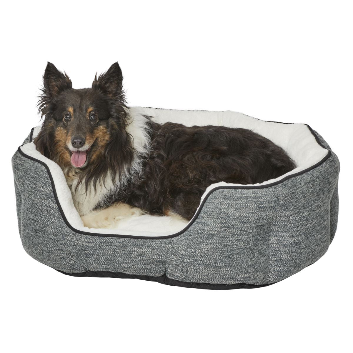 QuietTime Deluxe Taupe Tulip Bed