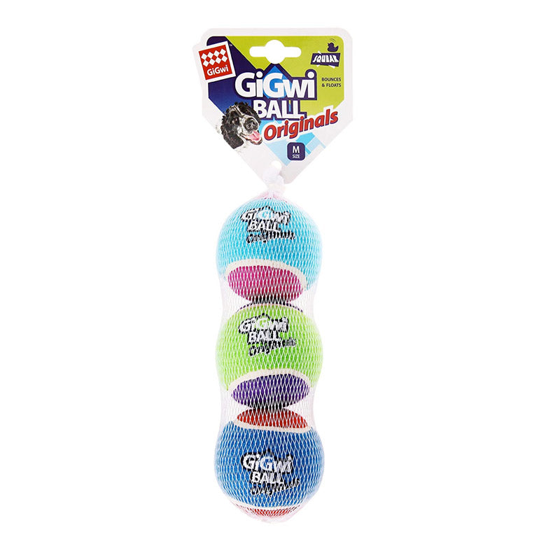 Tennis Ball 3pcs with Different Colour in 1 pack