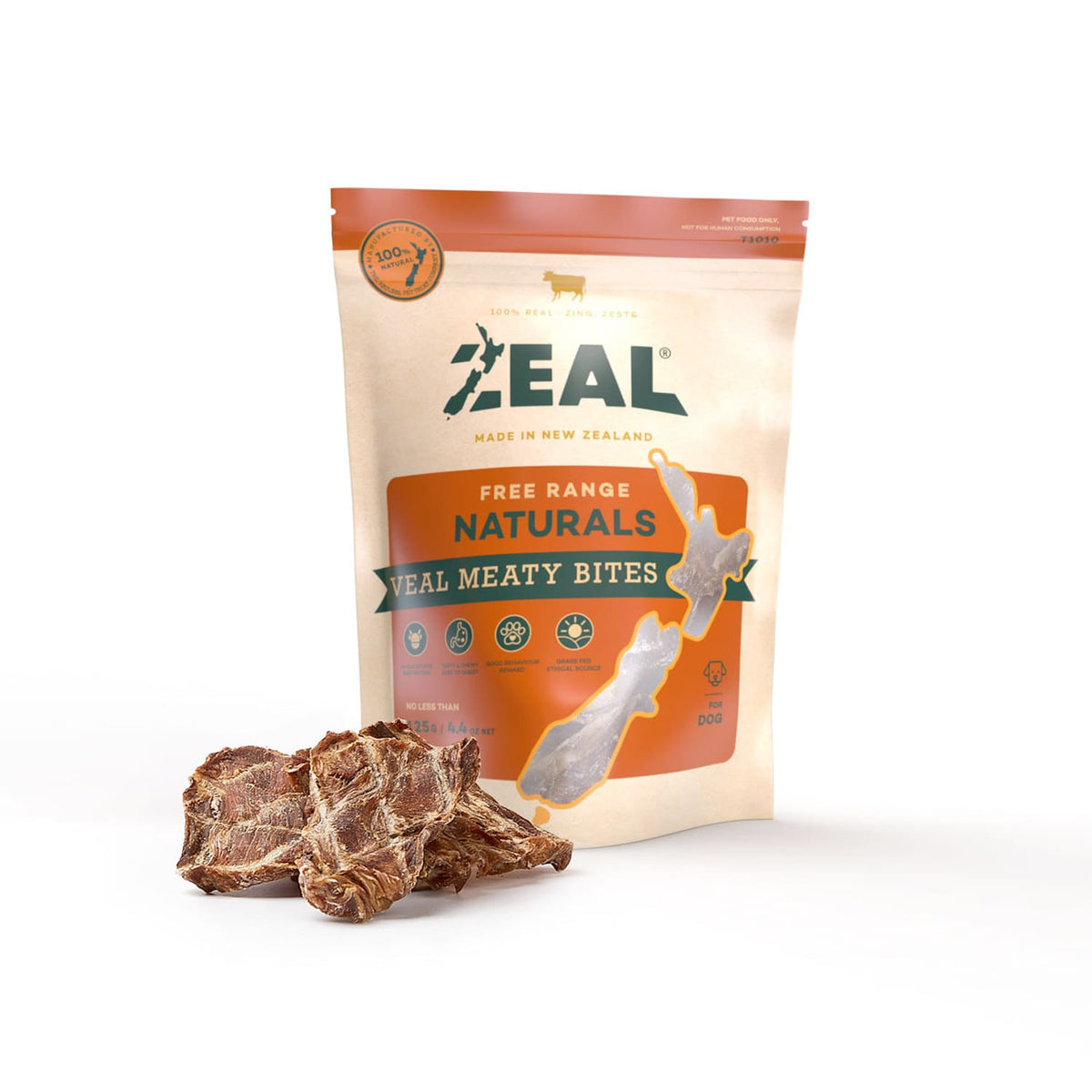 Zeal Dog Treats Veal Meaty Bites