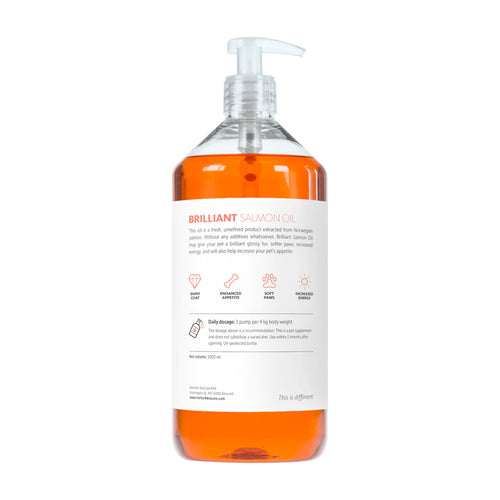 Brilliant Salmon Oil for Dogs and Cats 300ml